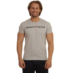 Pánské tričko Gant šedé (902139208-94)
