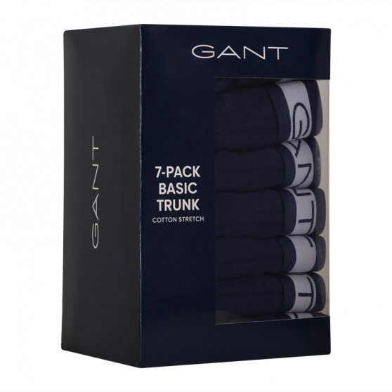 7PACK pánske boxerky Gant modré (902137003-405)