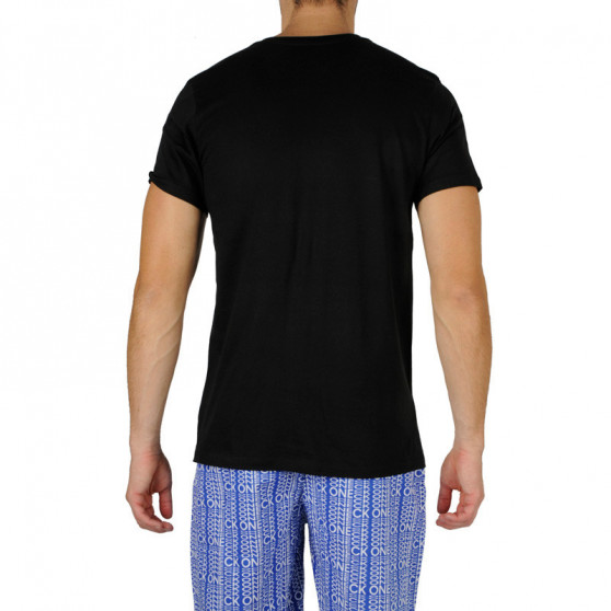 3PACK pánske tričko Calvin Klein čierne (NB4012A-001)
