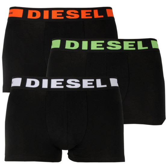 3PACK pánske boxerky Diesel čierne (00CKY3-0BAOF-E4101)
