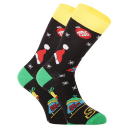 Veselé ponožky Styx vysoké vianoce (H1258)