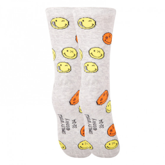 Detské ponožky E plus M Smiley sivé (SMILEY-C)
