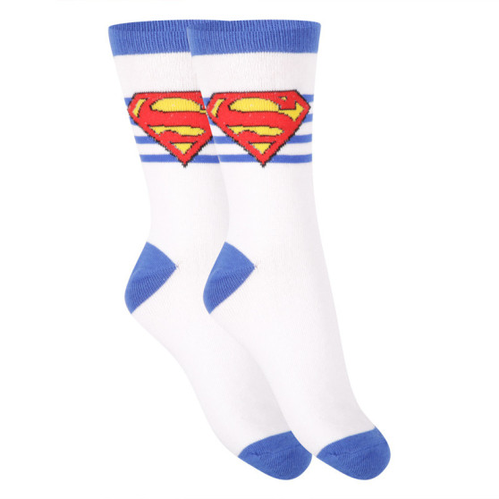 Detské ponožky E plus M Superman bielé (SUPERMAN-B)
