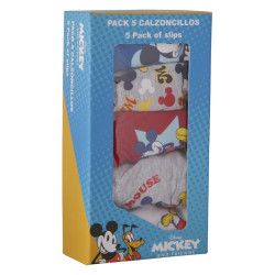 5PACK chlapčenské slipy Cerdá Mickey viacfarebné (2200007403)
