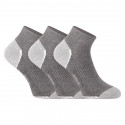 3PACK ponožky DIM nízke sivé (D05Q5-0HR)