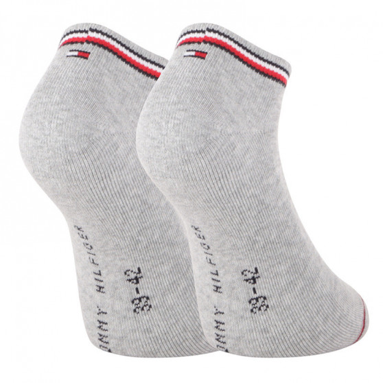 2PACK ponožky Tommy Hilfiger nízke sivé (100001093 085)