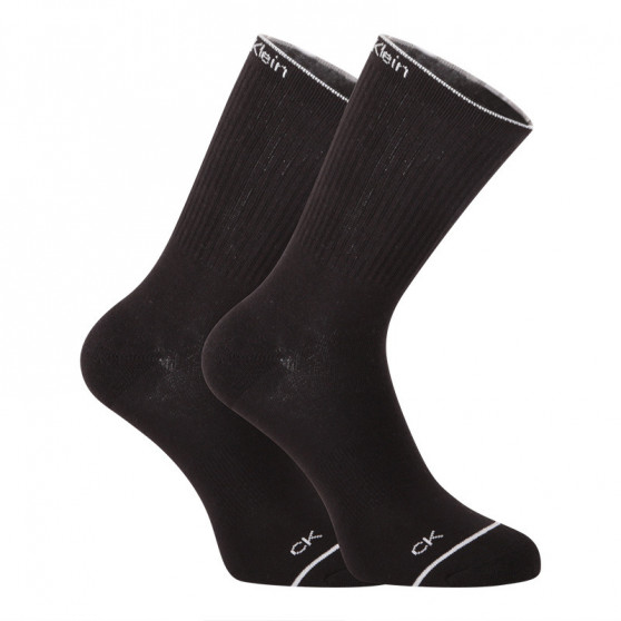 3PACK ponožky Calvin Klein čierne (701218766 001)