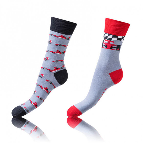 4PACK ponožky crazy Bellinda viacfarebné (BE481044-006 B)