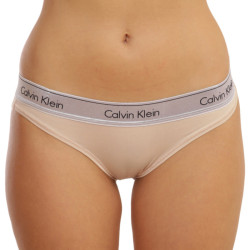 Dámské kalhotky Calvin Klein béžové (QF6133E-VJS)