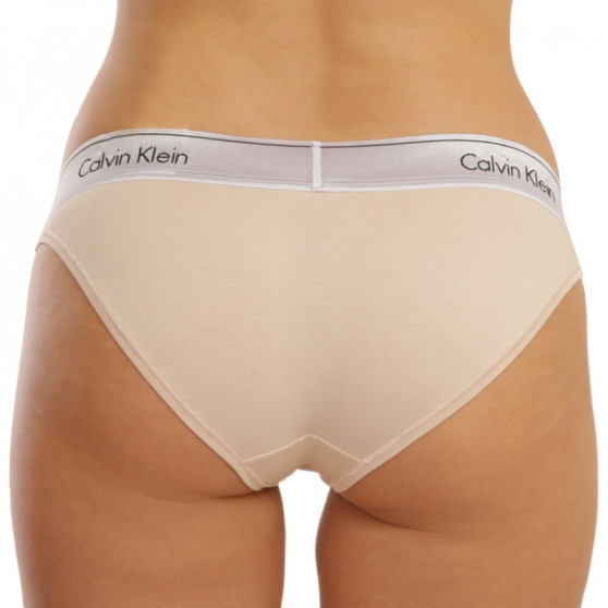 Dámske nohavičky Calvin Klein béžové (QF6133E-VJS)