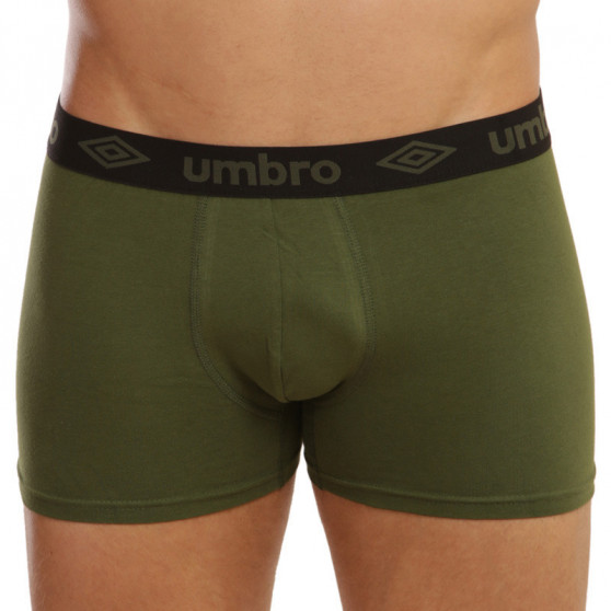 2PACK pánske boxerky Umbro zelené (UMUM0345 B)