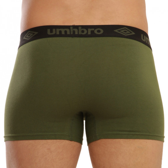 2PACK pánske boxerky Umbro zelené (UMUM0345 B)