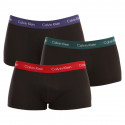 3PACK pánske boxerky Calvin Klein čierne (U2664G-WHJ)