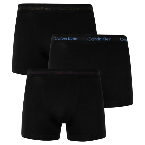 3PACK pánske boxerky Calvin Klein čierne (U2662G-WIC)
