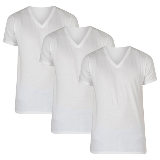 3PACK pánske tričko Calvin Klein biele (NB4012A-100)