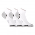 3PACK dámske ponožky DIM nízke biele (DI0005US-A01)