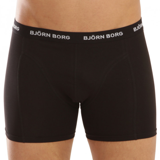 7PACK pánske boxerky Bjorn Borg čierne (10000108-MP002)