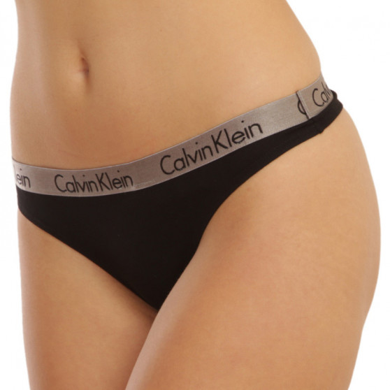 3PACK dámska tangá Calvin Klein viacfarebná (QD3560E-W4Y)