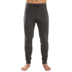 Pánské kalhoty na spaní Gino tmavě šedé (79119)