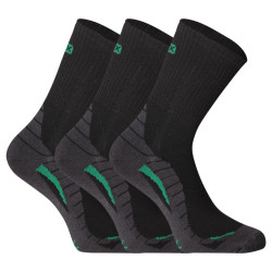3PACK ponožky VoXX čierne (Trim)