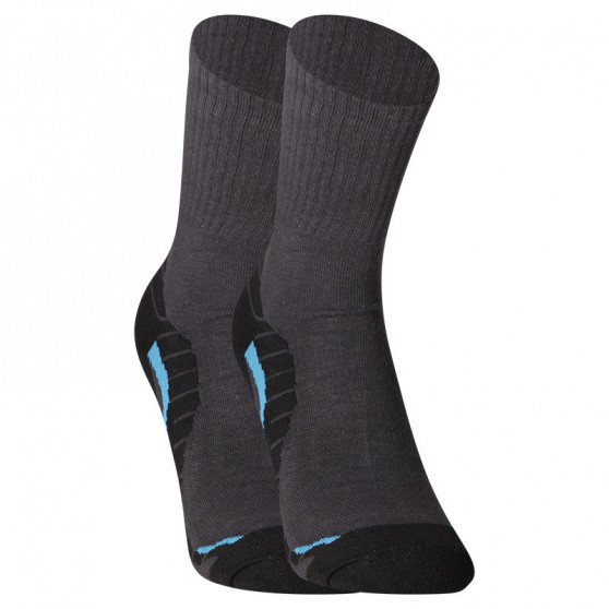 3PACK ponožky VoXX tmavo sivé (Trim)