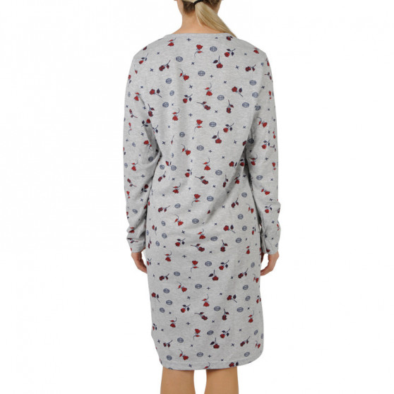 Dámska nočná košeľa La Penna šedá (LAP-K-13012)