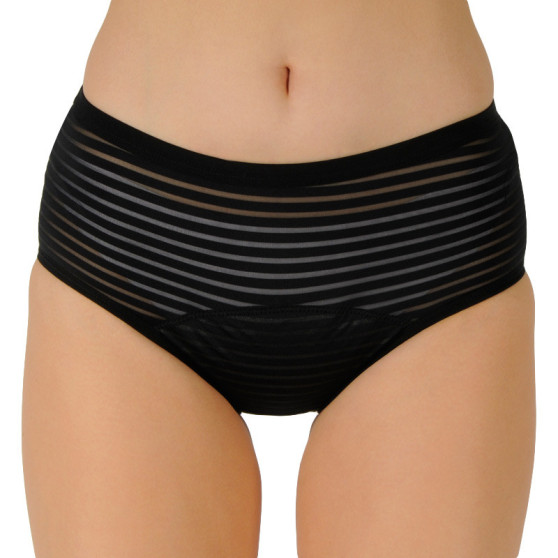 Dámske nohavičky Bodylok menštruačné čierne (BD2203H)