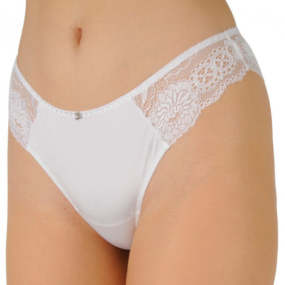 Dámske nohavičky brazilky Leilieve biele (C0997X - Bianco)