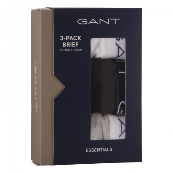3PACK pánske slipy Gant viacfarebné (900003001-093)