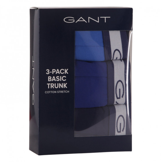 3PACK pánske boxerky Gant modré (902033153-405)