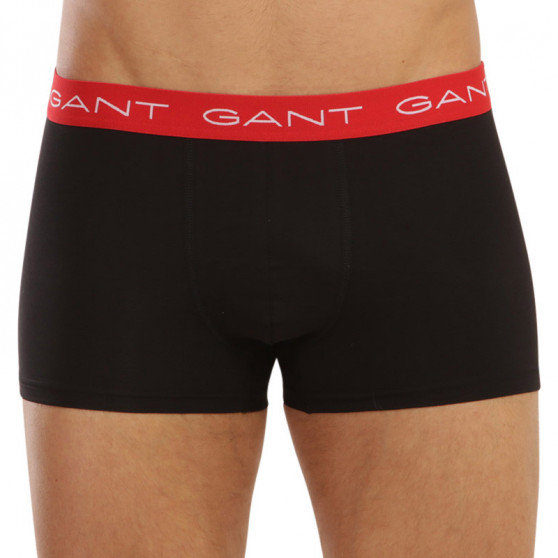 3PACK pánske boxerky Gant čierne (902133003-005)