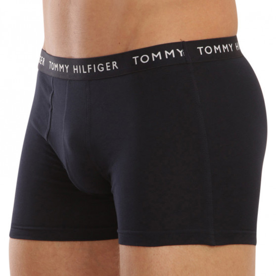 3PACK pánske boxerky Tommy Hilfiger tmavo modré (UM0UM02203 0SF)
