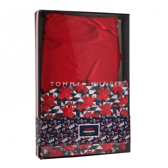 Dámske pyžamo Tommy Hilfiger červené (UW0UW03494 0WI)
