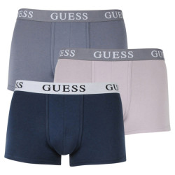 3PACK pánske boxerky Guess viacfarebné (U1BG00K6YW1-F710)