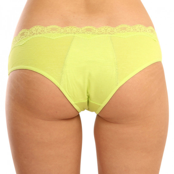 Menštruačné nohavičky Bodylok Modal Lime stredná menštruácia (BD2227)