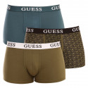 3PACK pánske boxerky Guess viacfarebné (U1BG05K6YW1-P82P)