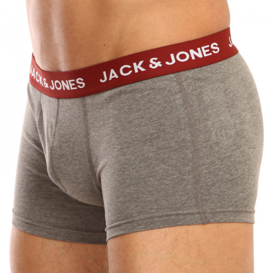 5PACK pánske boxerky Jack and Jones viacfarebné (12192796 - navy blazer)