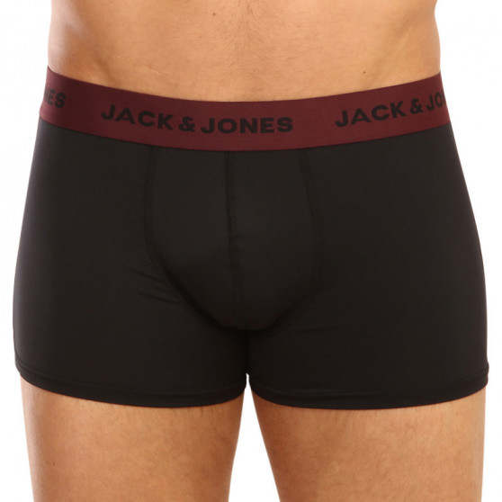 3PACK pánske boxerky Jack and Jones viacfarebné (12194284 - black)