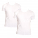 2PACK pánske tričko Calvin Klein biele (NB1088A-100)