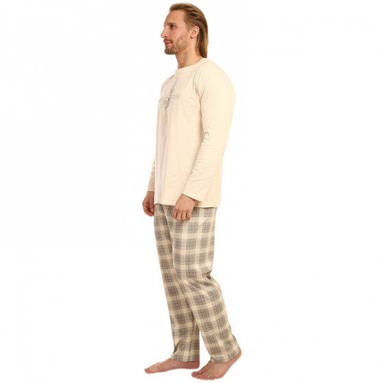 Pánske pyžamo Gino béžové (79121)