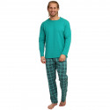 Pánske pyžamo Gino zelené (79113)
