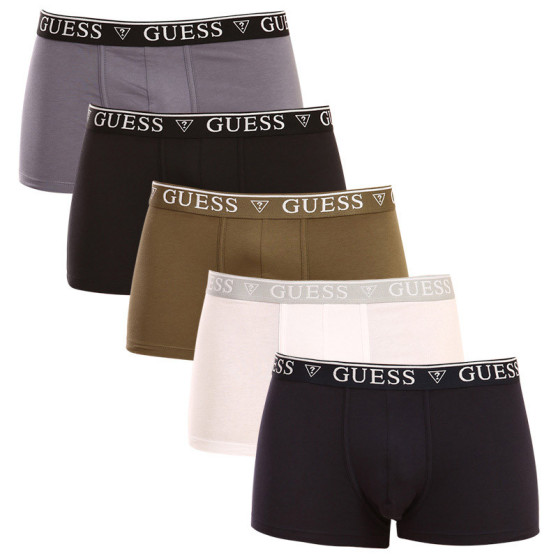 5PACK pánske boxerky Guess viacfarebné (U94G16K6YW1-F02J)