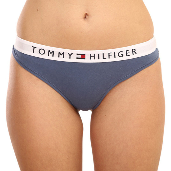 Dámske tangá Tommy Hilfiger modré (UW0UW01555 C4Q)