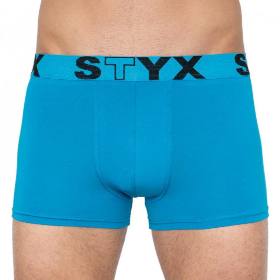 3PACK pánske boxerky Styx športová guma nadrozmer viacfarebné (R9686961)