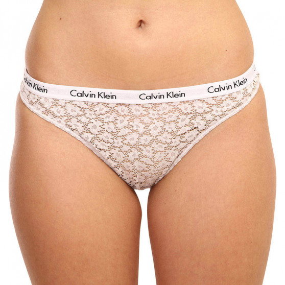 3PACK Dámske nohavičky brazilky Calvin Klein viacfarebné (QD3925E-W5F)
