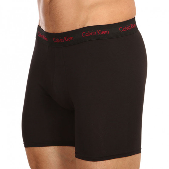 3PACK pánske boxerky Calvin Klein čierne (NB1770A-X09)