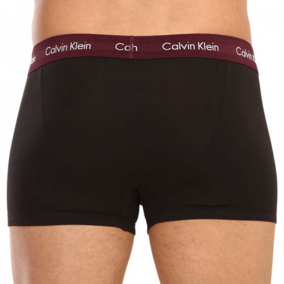 3PACK pánske boxerky Calvin Klein čierne (U2664G-WHX)