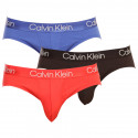 3PACK pánske slipy Calvin Klein viacfarebné (NB2969A-XYE)