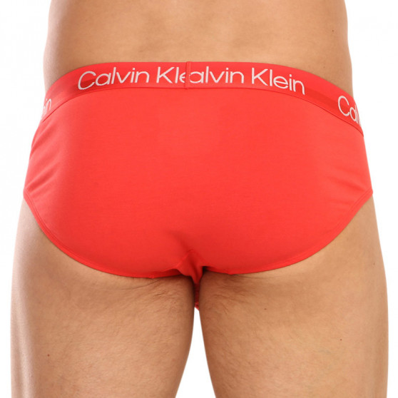 3PACK pánske slipy Calvin Klein viacfarebné (NB2969A-XYE)