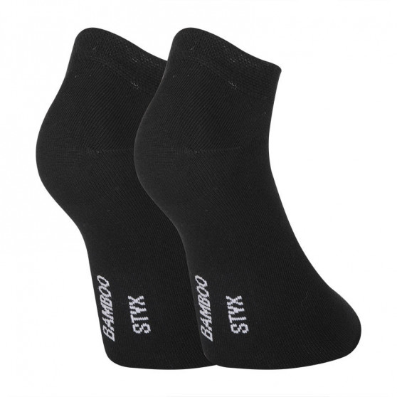 30PACK ponožky Styx nízke bambusové čierne (30HBN960)